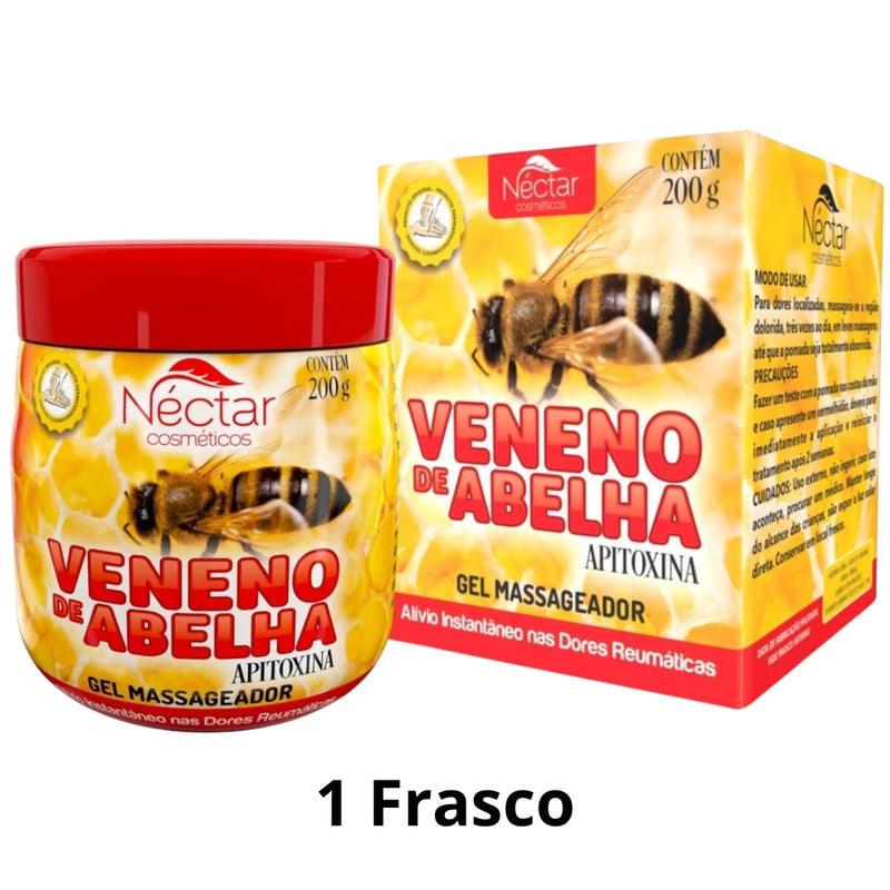 Gel Massageador Veneno de Abelha™ 200g