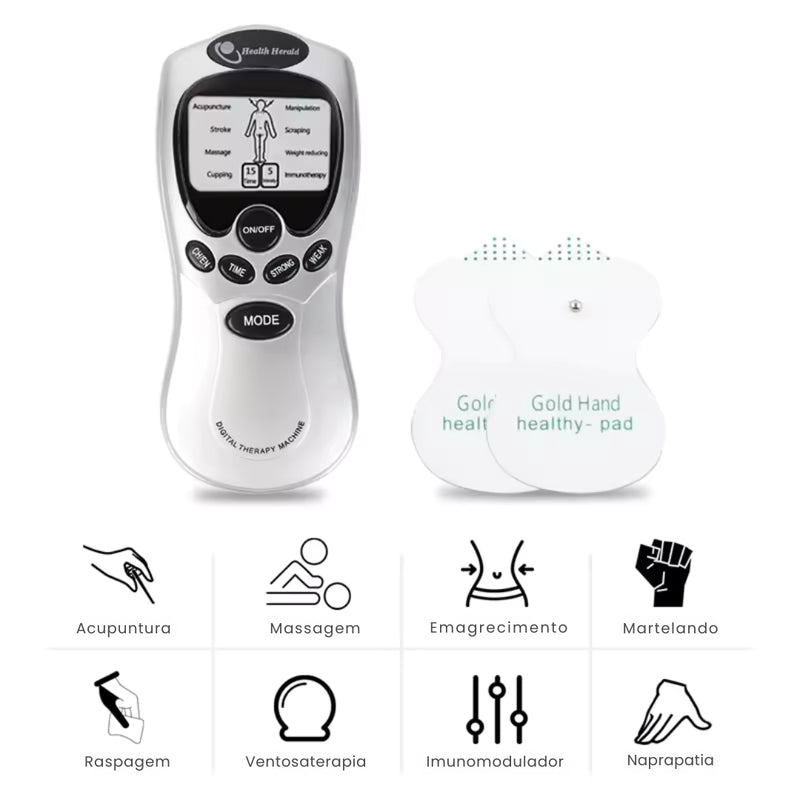 Massageador Elétrico MEDICALMAX 2.0 [2 BRINDES]