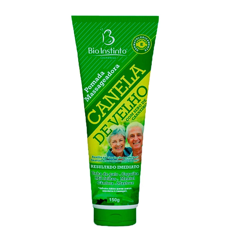 Pomada Canela De Velho Bio Instinto com Sebo De Carneiro 150g